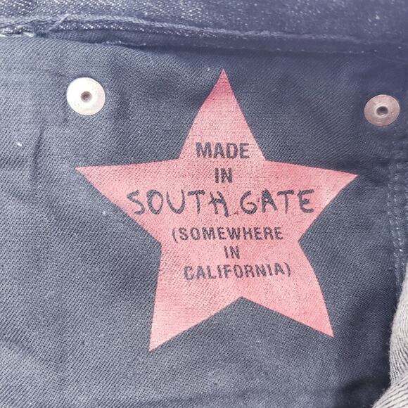 AG Adriano Goldschmied Zipper Ankle The Doris Dark Wash Low Rise Jeans - Picture 7 of 14